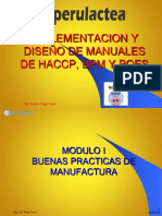 Módulo 1. IMPLEMENTACION Y DISEÑO DE MANUALES DE HACCP, BPM Y POES PDF