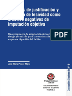 Causales de Justificación y Ausencia de Lesividad PDF