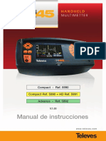 MEDIDOR DE CAMPO H45 (Instrucciones) PDF