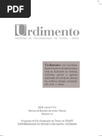 Revista Urdimento N. 10 - 2008