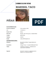 Curriculum Vitae Soltera Administración Empresas