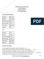 CBSE Class 7 Social Science Chapter 4 Mughal Empire NCERT Solutions