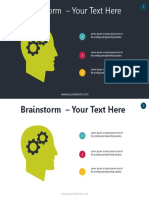Brainstorm - Your Text Here: Lorem Ipsum Is Simply Dummy Text of The Printing and Typesetting Industry