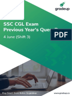 CGL 4 June Shift 3 57