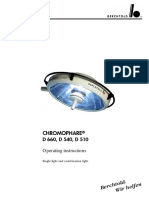 Berchtold Chromophare D-510,540,660 - User Manual