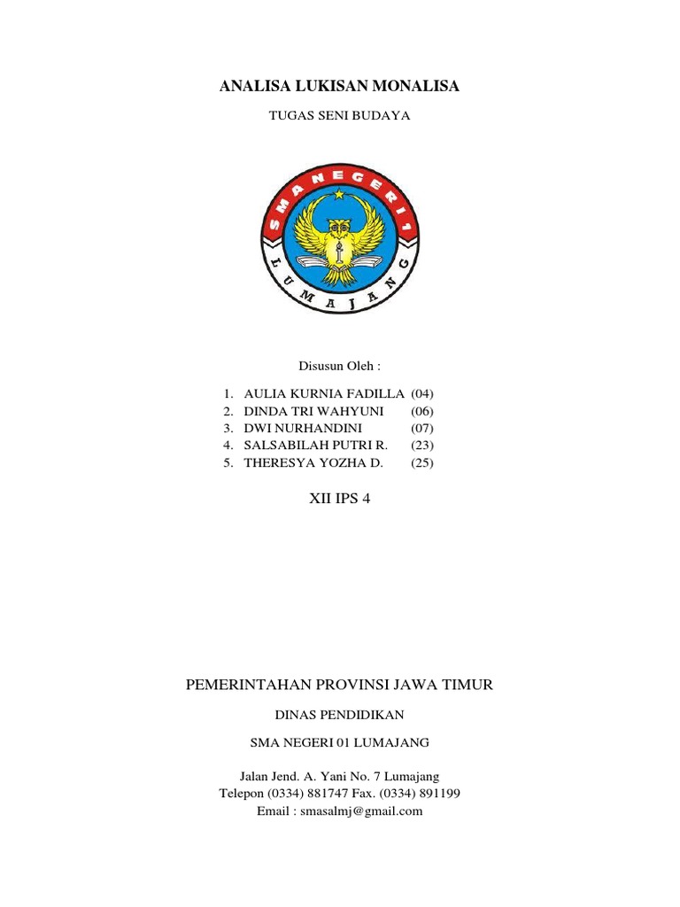 Analisa Lukisan Monalisa Pdf
