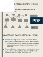 Role Based Access Control