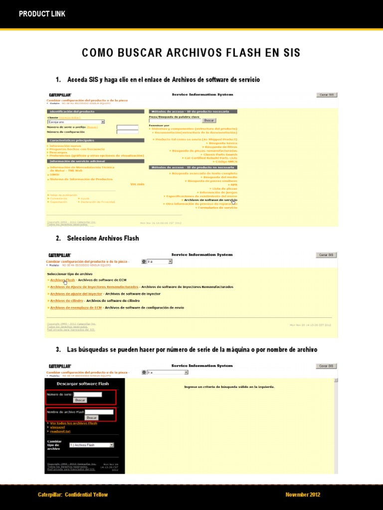 How To Find Flash Files Reference - Spanish | PDF