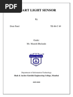 Smart Light Sensor: Shah & Anchor Kutchhi Engineering College, Mumbai