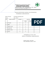 2.1.4.3 Bukti Monitoring SARAGENI