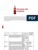 Grupos Interés Coca Cola FEMSA