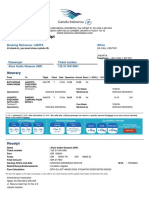 Your Electronic Ticket Receipt PDF