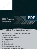 MAS Practice Standards