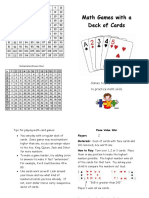 Math Games With A Deck of Cards PDF
