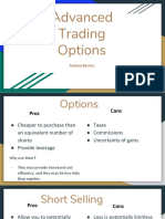 Advanced Trading Options