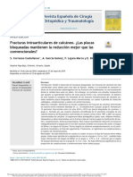Bloqueadas y No Bloqueadas en FX Intraarticulares Calcaneo PDF