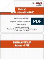 Referat "PPOK + Asma Bronkial": Pembimbing: Dr. Miko Penyusun: Ignatius Bayu Hermawan (406181014)