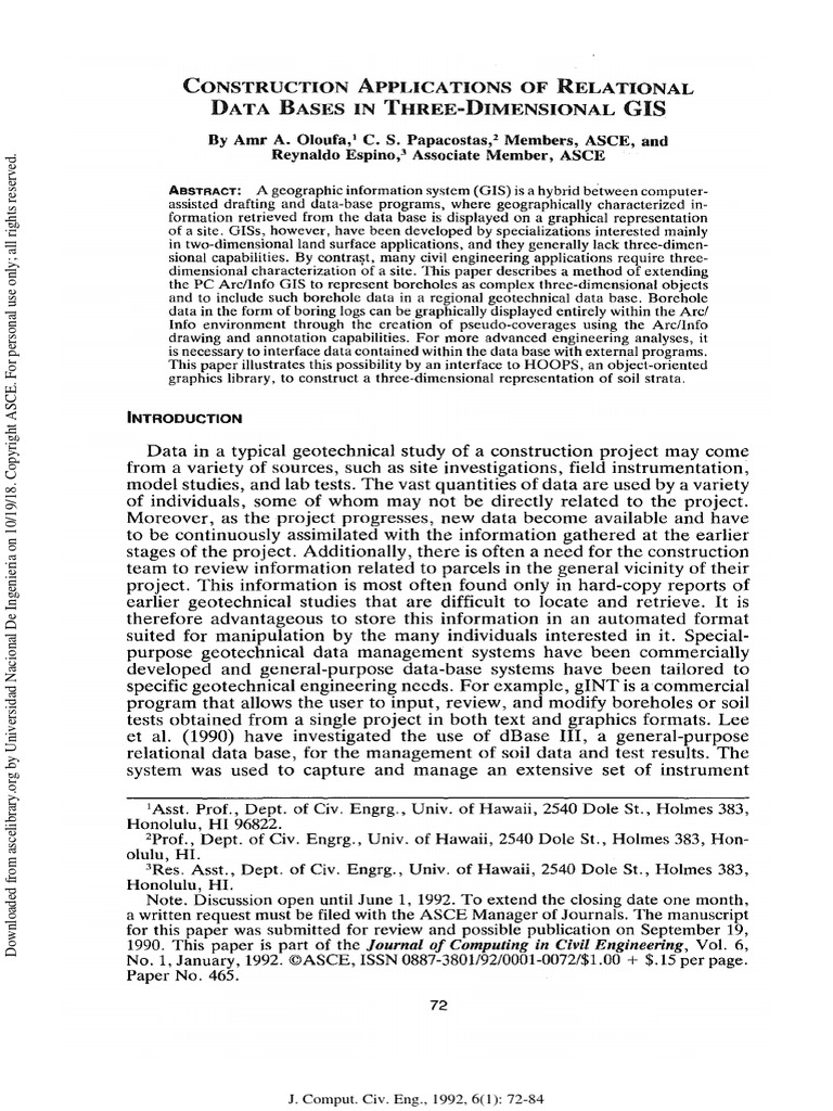 Construction Applications of Relational Data Bases in Threeâ ...