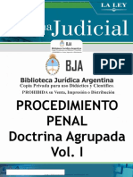 59 Procedimiento Penal. Doctrina Agrupada - Biblioteca Juridica Argentina PDF
