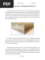 Timber Innovation: Cross-Laminated Timber (CLT) : Page 1 of 5