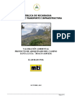 República de Nicaragua: Ministerio de Transporte E Infraestructura