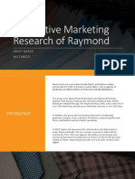 Anup_M1718023Qualitative Marketing Research of Raymond ClothingPPT.pptx