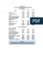 Análisis financiero proyección 3 años Alcabala S.A