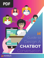 Ebook Guide To Design A Chatbot Conversation