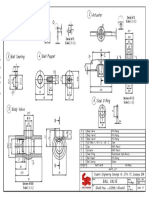 1 2 Cap Actuator Notes: 1. Unspecified Chamfer 1 X 45 2. Unspecified Fillet R 0,5 3. Surface Roughness