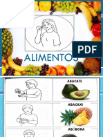 Alimentos em Libras