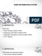 Materi Passanger Information System (Pis) - LRT Jabodebek PDF