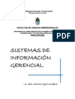 Sistemas de Información Gerencial: Procapuse