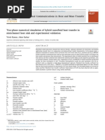 International Communications in Heat and Mass Transfer: Vivek Kumar, Jahar Sarkar