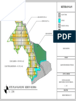 Keterangan: Site Plan Kavling Kebun Kurma 1: 250