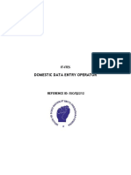 233552520-Domestic Data Entry Operator