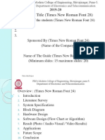 Project PPT Template 2019-20