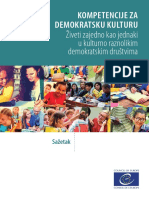 Competences For Democratic Culture SRP PDF