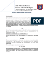 Conductividad electrolítica: variación con la concentración