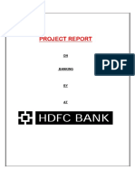 Banking at HDFC