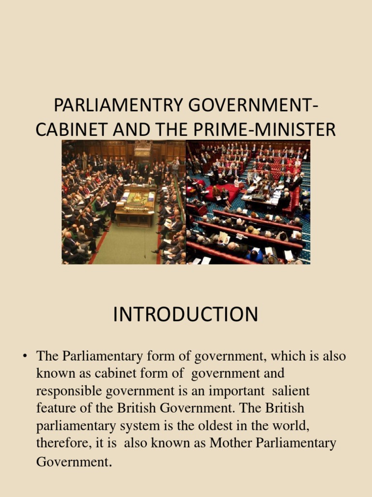 Overview of the British Cabinet System | PDF | Cabinet (Government ...