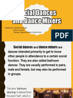Social Dance An Dance Mixers
