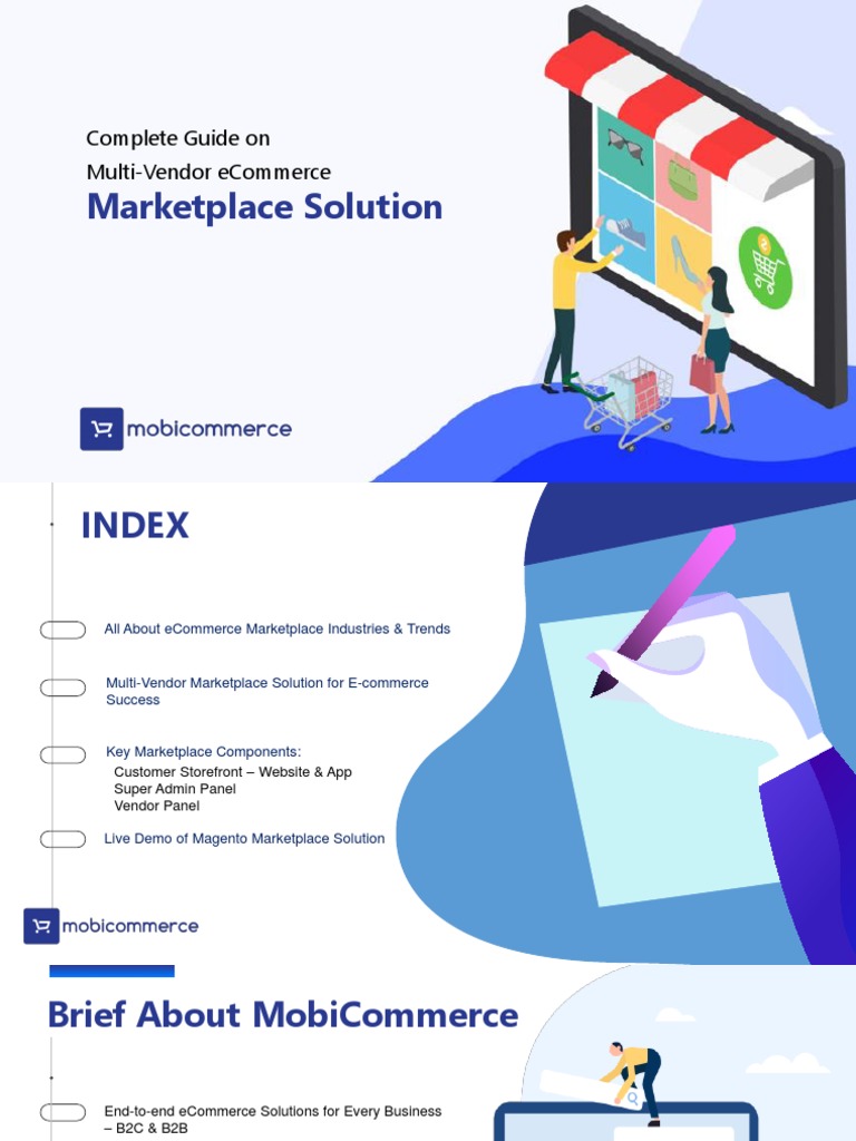 Multi-Vendor eCommerce Marketplace Guide | PDF | E Commerce | Mobile App
