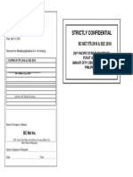 Strictly Confidential: BC NET ITR 2018 & SEC 2018