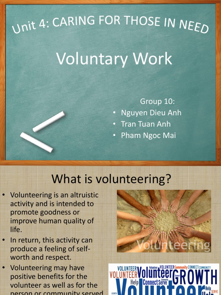 Volunteering: A Guide for Enthusiasts | PDF | Volunteering | Psychology