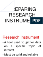 Research Instruments PP