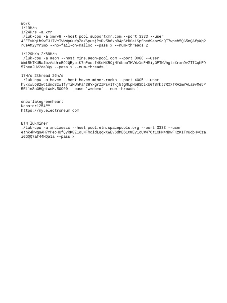 Cryptocurrency Mining Setup | PDF | Business | Computers