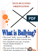 Anti Bullying Presentation