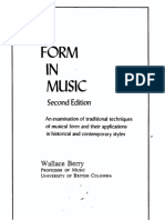 Berry W Form in Music