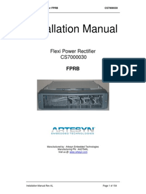 Emerson FPRB Flexi Power AA27530L Power Rectifier SEE NOTES 