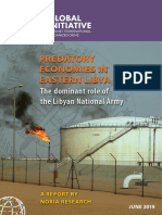 Predatory Economics of Eastern Libya